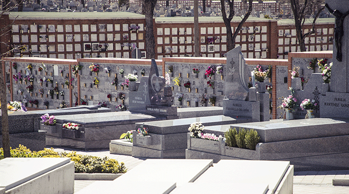 Cementerio Almudena sepulturas - Servicios funerarios EMSFCM Madrid