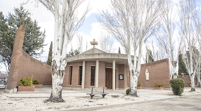 Cementerio Fuencarral capilla - Servicios funerarios EMSFCM Madrid