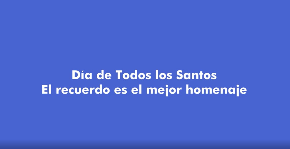 Homenaje Dia de Todos los Santos 2020 Servicios Funerarios de Madrid