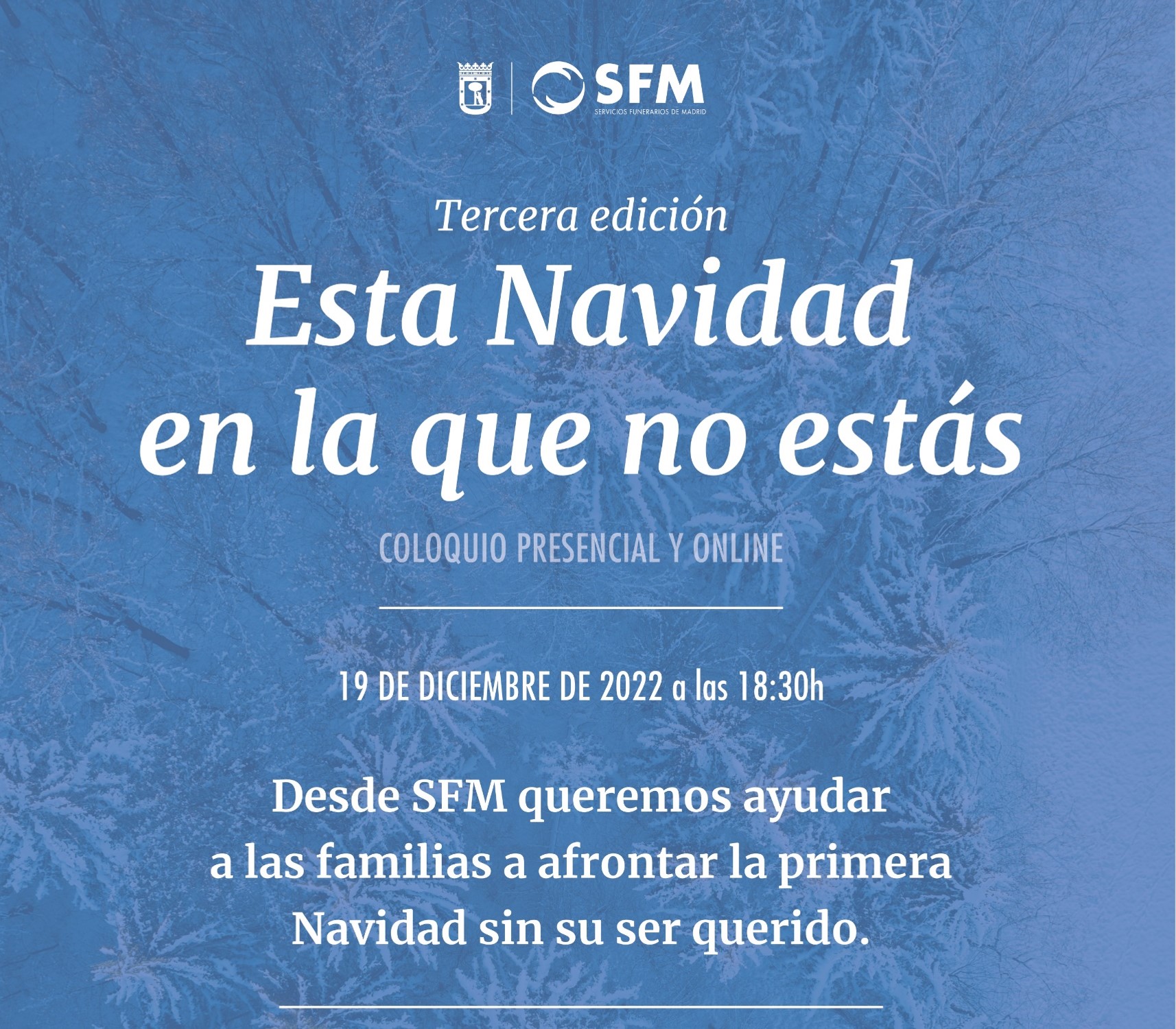 Charla Ayuda al Duelo en Navidad