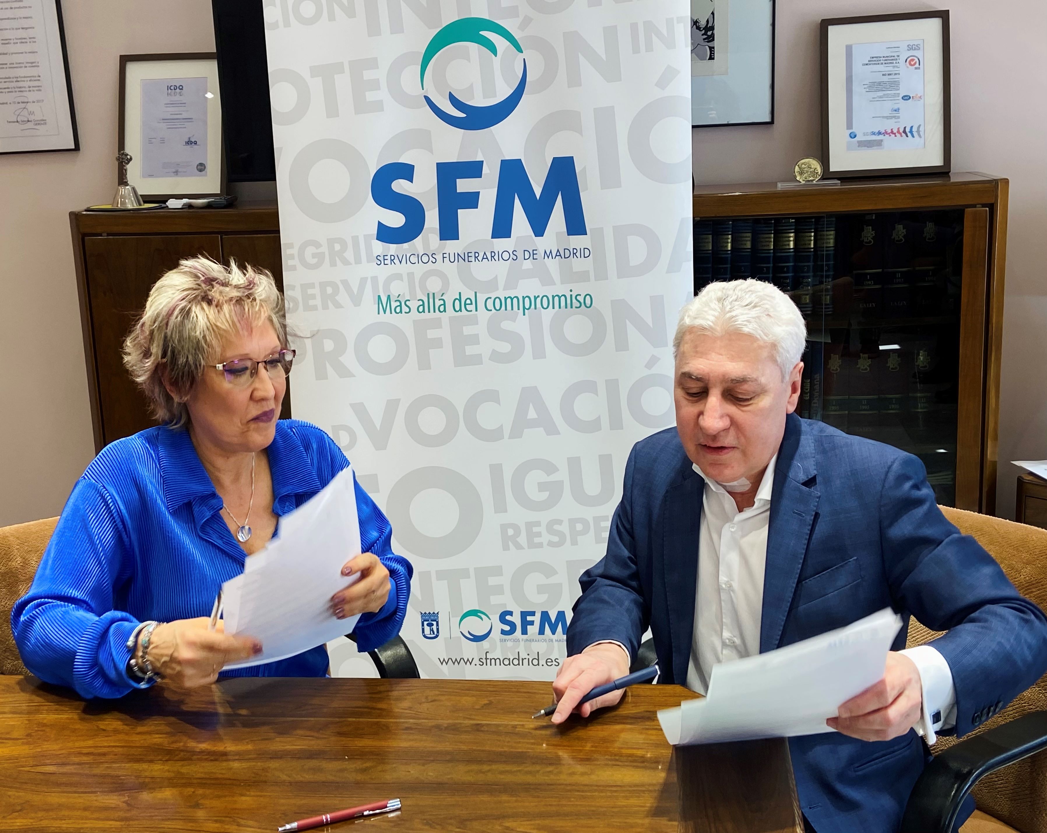 Acuerdo entre ASISPA y SFM