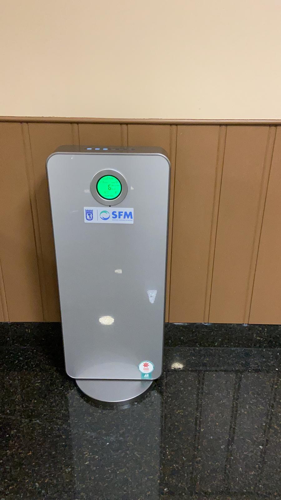 Purificadores de aire tanatorios M30 y Sur 