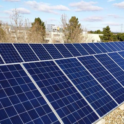 Placas solares Cementerio Sur SFM